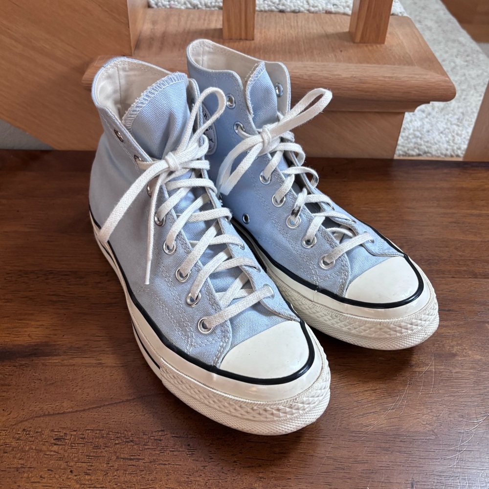 Light Blue Chuck Taylors
